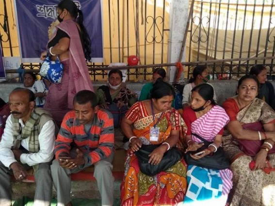 'Will not Leave Protest Ground without getting our Jobs', 10323 JMC says : Protest falls on Day 33 'Will not Leave Protest Ground without getting our Jobs', 10323 JMC says : Protest falls on Day 33